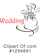 Bride Clipart #1294891 by Vector Tradition SM