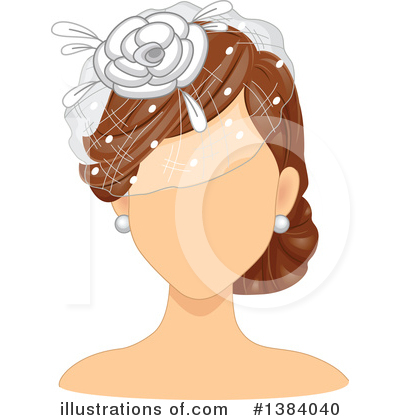 Royalty-Free (RF) Bride Clipart Illustration by BNP Design Studio - Stock Sample #1384040