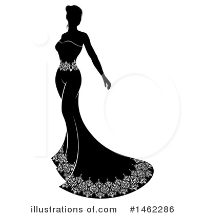 Royalty-Free (RF) Bride Clipart Illustration by AtStockIllustration - Stock Sample #1462286