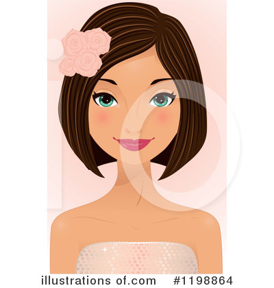 Royalty-Free (RF) Bridesmaid Clipart Illustration by Melisende Vector - Stock Sample #1198864