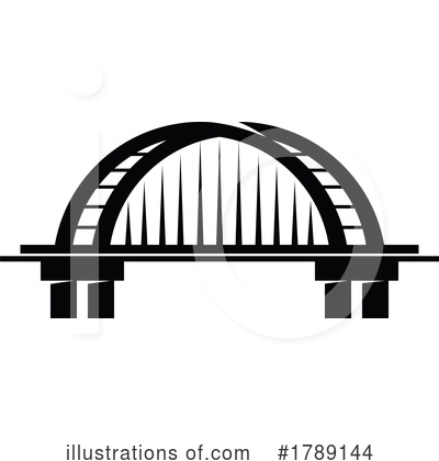 Royalty-Free (RF) Bridge Clipart Illustration by Vector Tradition SM - Stock Sample #1789144