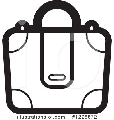 Briefcase Clipart #1228872 by Lal Perera
