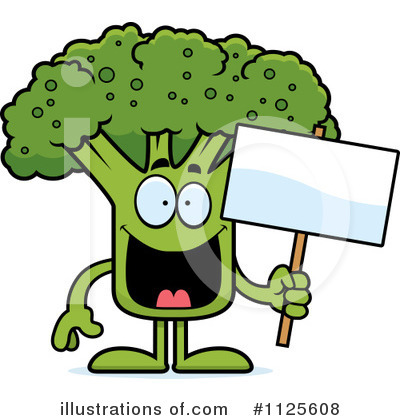 Royalty-Free (RF) Broccoli Clipart Illustration by Cory Thoman - Stock Sample #1125608