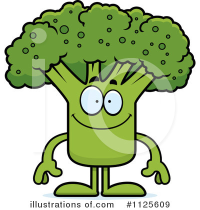 Royalty-Free (RF) Broccoli Clipart Illustration by Cory Thoman - Stock Sample #1125609