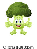 Broccoli Clipart #1748901 by AtStockIllustration
