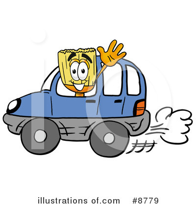 Broom Clipart #8779 by Mascot Junction