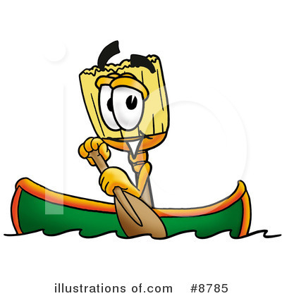 Royalty-Free (RF) Broom Clipart Illustration by Mascot Junction - Stock Sample #8785