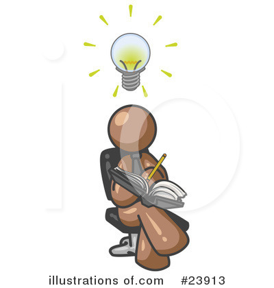 Royalty-Free (RF) Brown Collection Clipart Illustration by Leo Blanchette - Stock Sample #23913