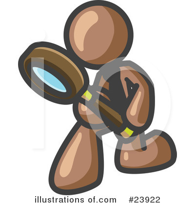 Magnify Clipart #23922 by Leo Blanchette