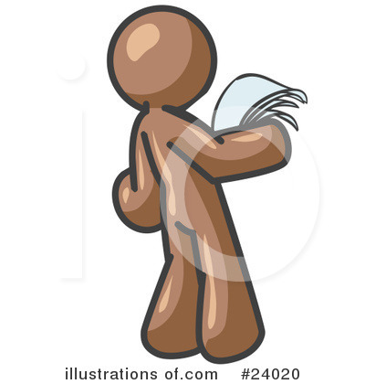 Paperwork Clipart #24020 by Leo Blanchette
