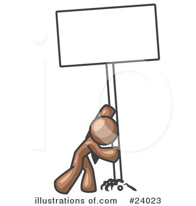 Royalty-Free (RF) Brown Collection Clipart Illustration by Leo Blanchette - Stock Sample #24023