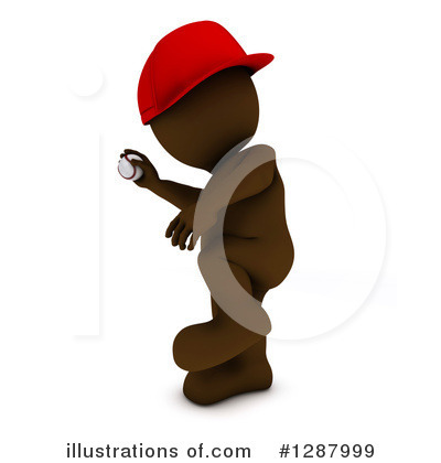 Royalty-Free (RF) Brown Man Clipart Illustration by KJ Pargeter - Stock Sample #1287999