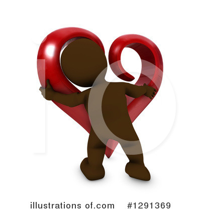 Royalty-Free (RF) Brown Man Clipart Illustration by KJ Pargeter - Stock Sample #1291369