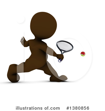 Royalty-Free (RF) Brown Man Clipart Illustration by KJ Pargeter - Stock Sample #1380856