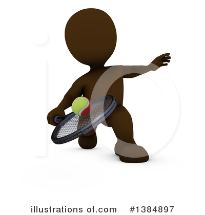 Tennis Clipart #1384897 by KJ Pargeter