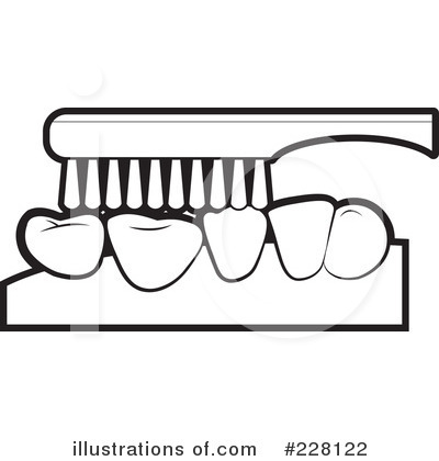 Brushing Teeth Clipart #228122 by Lal Perera