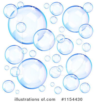 Royalty-Free (RF) Bubbles Clipart Illustration by Oligo - Stock Sample #1154430