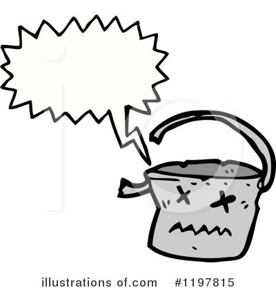 Royalty-Free (RF) Bucket Clipart Illustration by lineartestpilot - Stock Sample #1197815