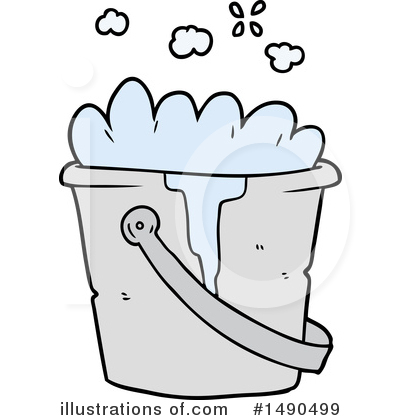 Royalty-Free (RF) Bucket Clipart Illustration by lineartestpilot - Stock Sample #1490499