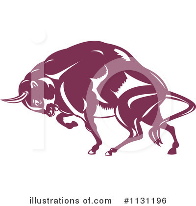 Royalty-Free (RF) Buffalo Clipart Illustration by patrimonio - Stock Sample #1131196