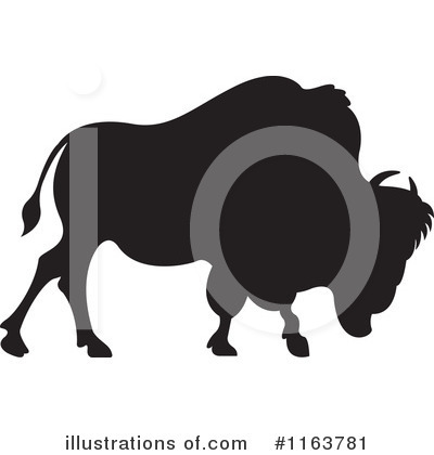 Royalty-Free (RF) Buffalo Clipart Illustration by Lal Perera - Stock Sample #1163781