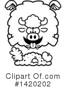 Buffalo Clipart #1420202 by Cory Thoman