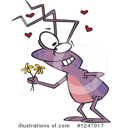 Royalty-Free (RF) Bug Clipart Illustration by toonaday - Stock Sample #1247017