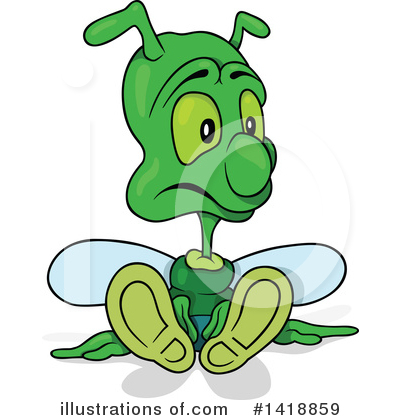 Royalty-Free (RF) Bug Clipart Illustration by dero - Stock Sample #1418859