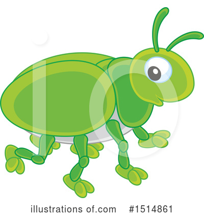 Royalty-Free (RF) Bug Clipart Illustration by Alex Bannykh - Stock Sample #1514861
