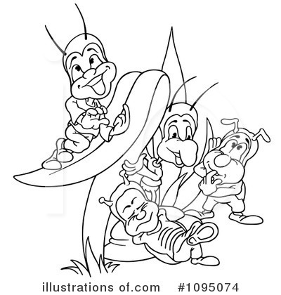 Royalty-Free (RF) Bugs Clipart Illustration by dero - Stock Sample #1095074