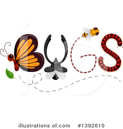 Royalty-Free (RF) Bugs Clipart Illustration by BNP Design Studio - Stock Sample #1392610