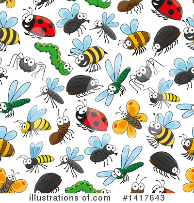 Mosquito Clipart #1417643 by Vector Tradition SM
