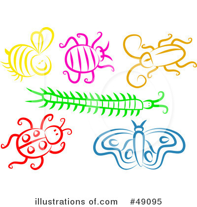 Royalty-Free (RF) Bugs Clipart Illustration by Prawny - Stock Sample #49095