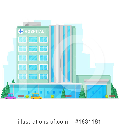 Hospital Clipart #1631181 by Vector Tradition SM