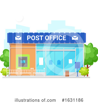 Post Office Clipart #1631186 by Vector Tradition SM