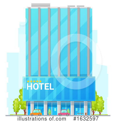 Hotel Clipart #1632597 by Vector Tradition SM