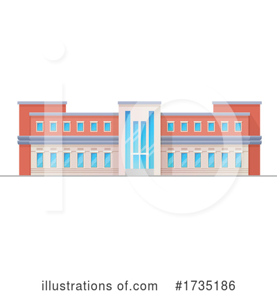 Royalty-Free (RF) Building Clipart Illustration by Vector Tradition SM - Stock Sample #1735186