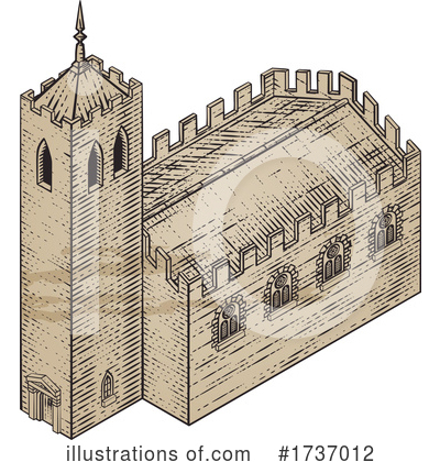 Royalty-Free (RF) Building Clipart Illustration by AtStockIllustration - Stock Sample #1737012