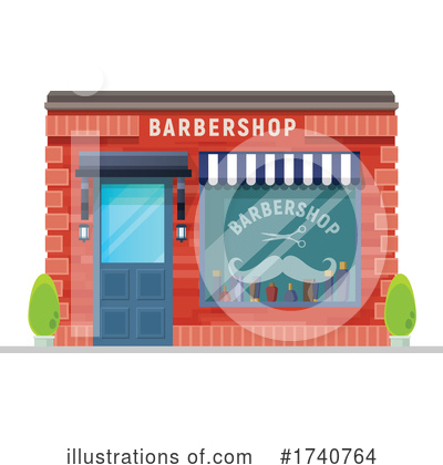 Barber Clipart #1740764 by Vector Tradition SM
