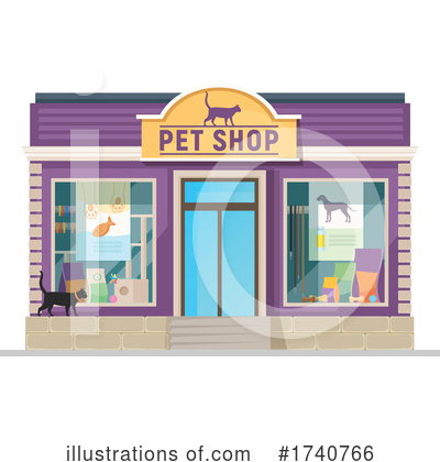 Pet Shop Clipart #1740766 by Vector Tradition SM