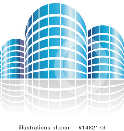 Royalty-Free (RF) Buildings Clipart Illustration by cidepix - Stock Sample #1482173