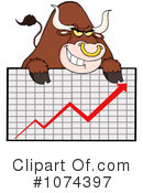 Bull Clipart #1074397 by Hit Toon