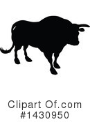 Bull Clipart #1430950 by AtStockIllustration