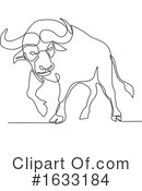 Bull Clipart #1633184 by patrimonio