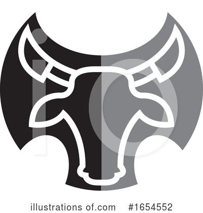 Royalty-Free (RF) Bull Clipart Illustration by Lal Perera - Stock Sample #1654552