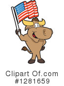 Bull Mascot Clipart #1281659 by Mascot Junction