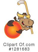 Bull Mascot Clipart #1281683 by Mascot Junction