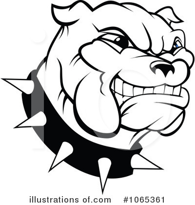 Bulldog Clipart #1065361 by Vector Tradition SM