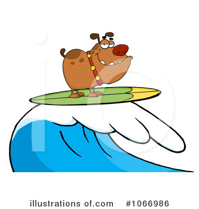 Royalty-Free (RF) Bulldog Clipart Illustration by Hit Toon - Stock Sample #1066986