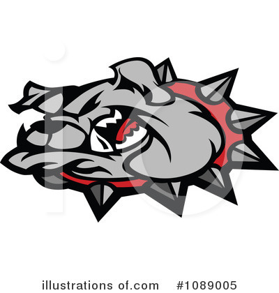 Royalty-Free (RF) Bulldog Clipart Illustration by Chromaco - Stock Sample #1089005